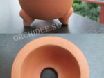 Терракотовый горшок для неофинетий (13,0 х 9,0 внешний, 10,0 х 8,0 внутренний)
