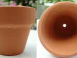 Терракотовый горшок d 3 см, h 3 см
