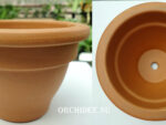 Терракотовый горшок d13,5 h8,5 см